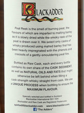Load image into Gallery viewer, Black Adder Raw Cask Peatreek Islay Blended Malt 10 Years Old
