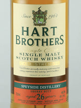 Load image into Gallery viewer, Hart Brothers Finest Collection Speyside 26 Years Old 1995