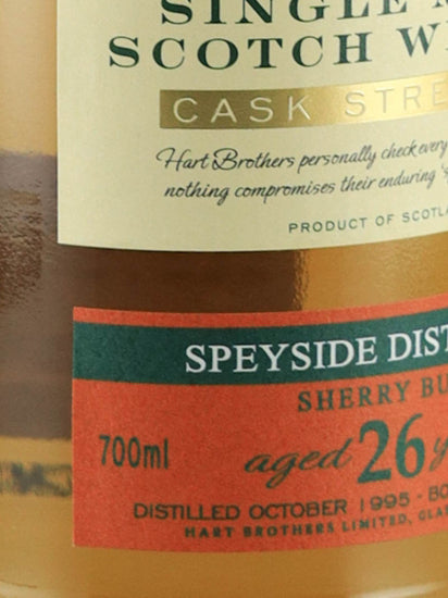 Hart Brothers Finest Collection Speyside 26 Years Old 1995