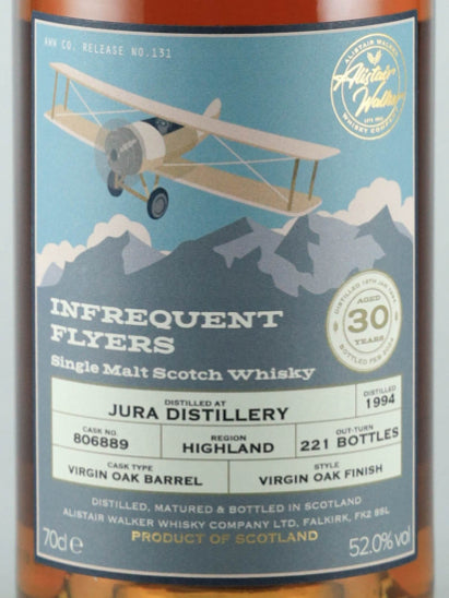 Infrequent Flyers Jura 30 Years Old 1994