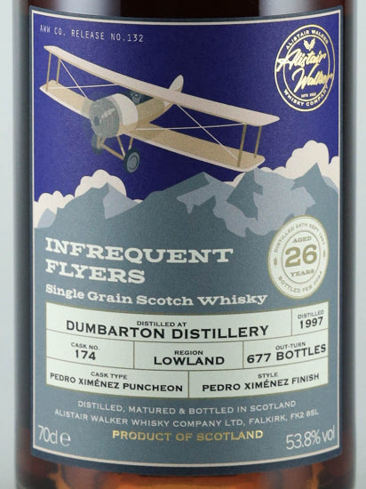 Infrequent Flyers Dumbarton 26 Years Old 1997