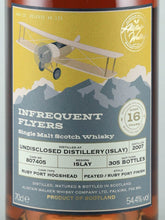 Load image into Gallery viewer, Infrequent Flyers Undisclosed Islay 16 Years Old 2007