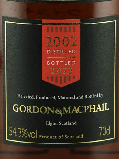 Speymalt from Macallan 2002/2023 for JIS