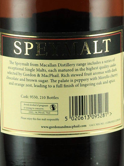 Speymalt from Macallan 2002/2023 for JIS