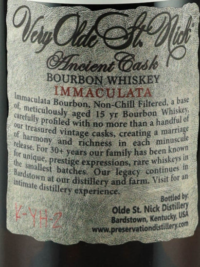 Very Old St. Nick Ancient Cask 15 Immaculate