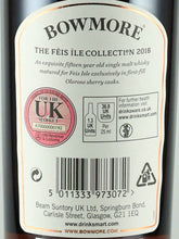 Load image into Gallery viewer, Bowmore 15 Years Old Feis Ile 2018