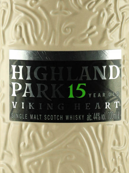 Highland Park 15 Years Old Viking Heart Ceramic Bottle