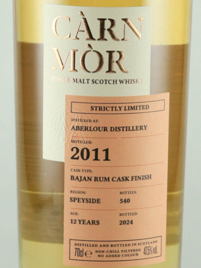 Carn Mor Strictly Limited Aberlour 12 Years Old 2011