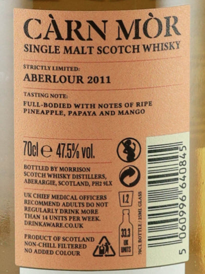 Carn Mor Strictly Limited Aberlour 12 Years Old 2011