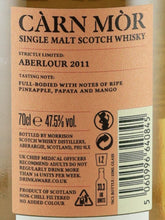 Load image into Gallery viewer, Carn Mor Strictly Limited Aberlour 12 Years Old 2011