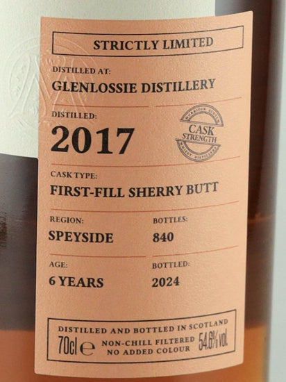 Carn Mor Strictly Limited Glenrothes 6 Years Old 2017