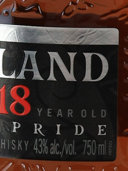 Highland Park 18 Years Old Viking Pride 750ml