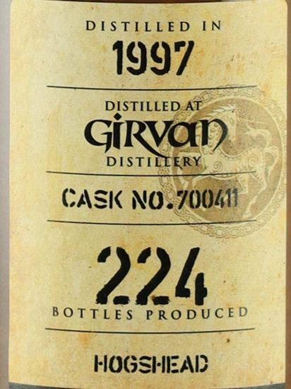 Kingsbury Gold Girvan 26 Years Old 1997