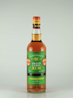 Cadenhead Green Label Panama Rum 17 Years Old