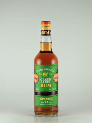 Cadenhead Green Label Spanish Rum 17 Years Old