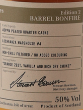 Load image into Gallery viewer, Arran 11 Year 2012 Barrel Bonfire [Parallel Import]