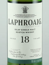 Load image into Gallery viewer, Laphroaig 18 Years Old 700ml New Label