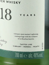Load image into Gallery viewer, Laphroaig 18 Years Old 700ml New Label