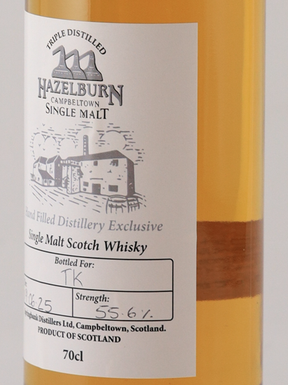 Hazelburn Handfilled