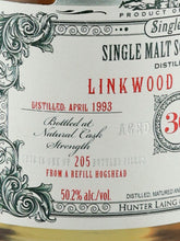 Load image into Gallery viewer, Old &amp; Rare Linkwood 30 Years Old 1993
