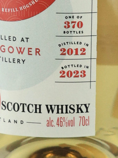 Hepburn's Choice Inchgower 10 Years Old 2012