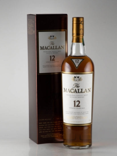 Macallan 12 Years Old Old Label
