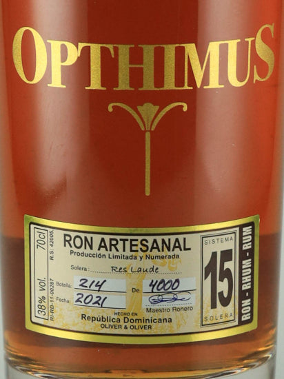 Opthimus 15 Years Old