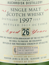 Load image into Gallery viewer, Old Malt Cask Aultmore 26 Years Old 1997 25th Anniversary Bottle