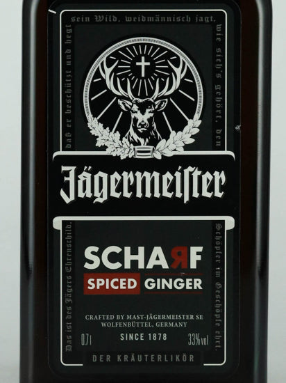 Jagermeister Scharf Spiced Ginger