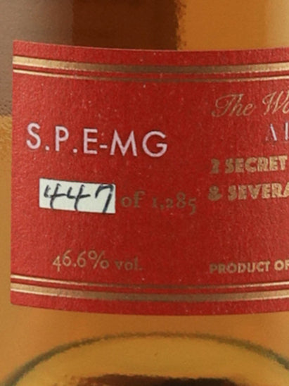Behind The Cask World Blended Malt & Grain S.P.E-MG