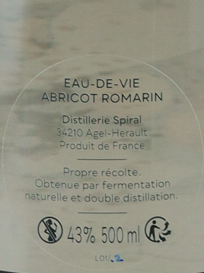 Spiral Resolve Naturel Abricot & Romarin