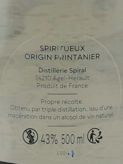 Spiral Respirit Naturel Origin Plantanier