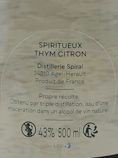 Spiral Respirit Naturel Tan & Citron