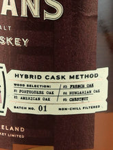 Load image into Gallery viewer, Kinahan's KASC Project 45% (defective cap) — Single Malt