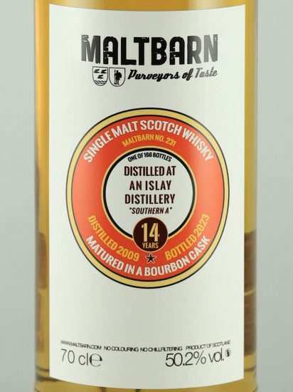 Maltbarn Islay Malt 14 Years Old 2009