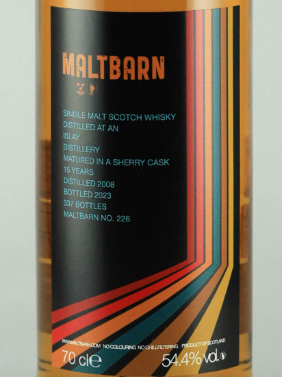 Maltbarn Islay Malt 15 Years Old 2008