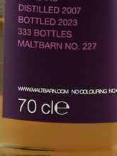 Load image into Gallery viewer, Maltbarn Craigellachie 16 Years Old 2007
