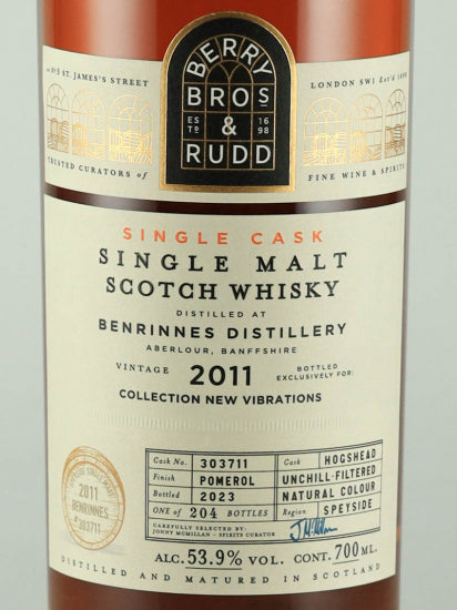 BB&R Benrinnes 12 Years Old 2011 for LMDW