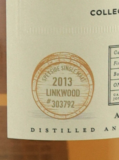BB&R Linkwood 10 Years Old 2013 for LMDW