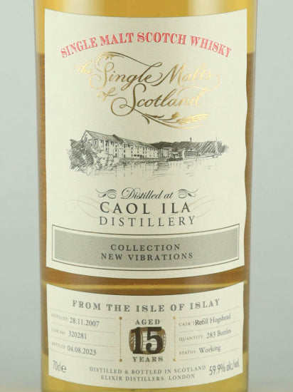 The Single Malts of Scotland Caol ila 15 Years Old 2007 59.9%