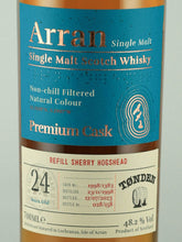 Load image into Gallery viewer, Arran Premium Cask 24 Years Old 1998