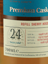 Load image into Gallery viewer, Arran Premium Cask 24 Years Old 1998