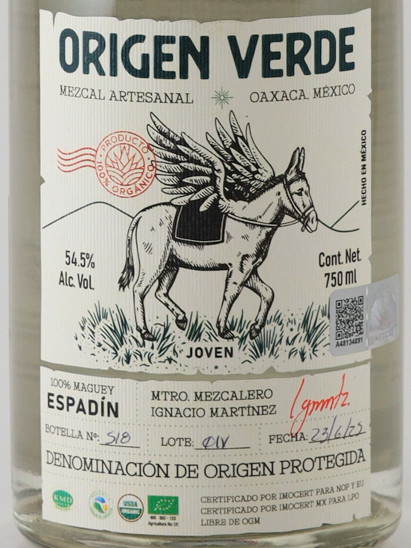 Origen Verde Espadin