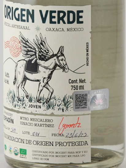 Origen Verde Espadin