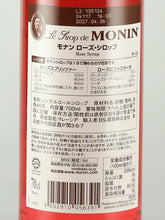 Load image into Gallery viewer, Monin Rose Syrup 700ml
