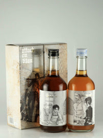 Attack on Titan Original Art Bottle Umeshu 2-Bottle Set