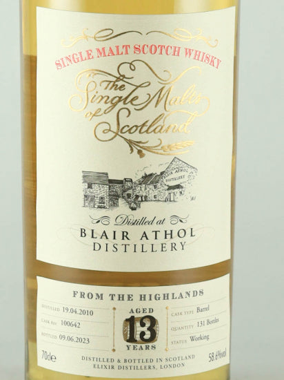 The Single Malts of Scotland Blair Athol 13 Years Old 2010
