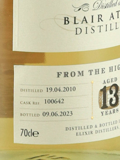 The Single Malts of Scotland Blair Athol 13 Years Old 2010