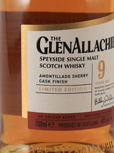 Load image into Gallery viewer, Glenallachie 9 Years Old Amontillado Sherry Cask Finish