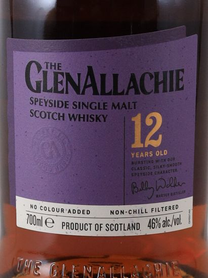 Glenallachie 12 Years Old New Label